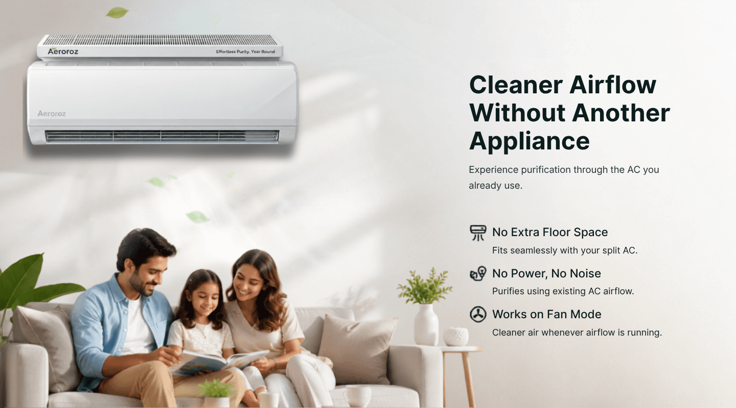 Aeroroz - Cleaner Airflow Without Another Appliance
