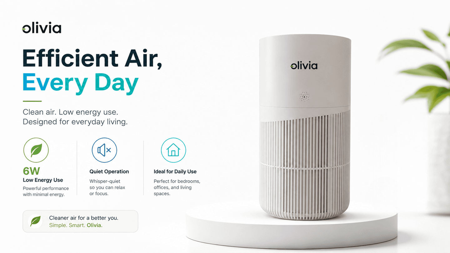 Olivia 700 - Efficient Air, Every Day